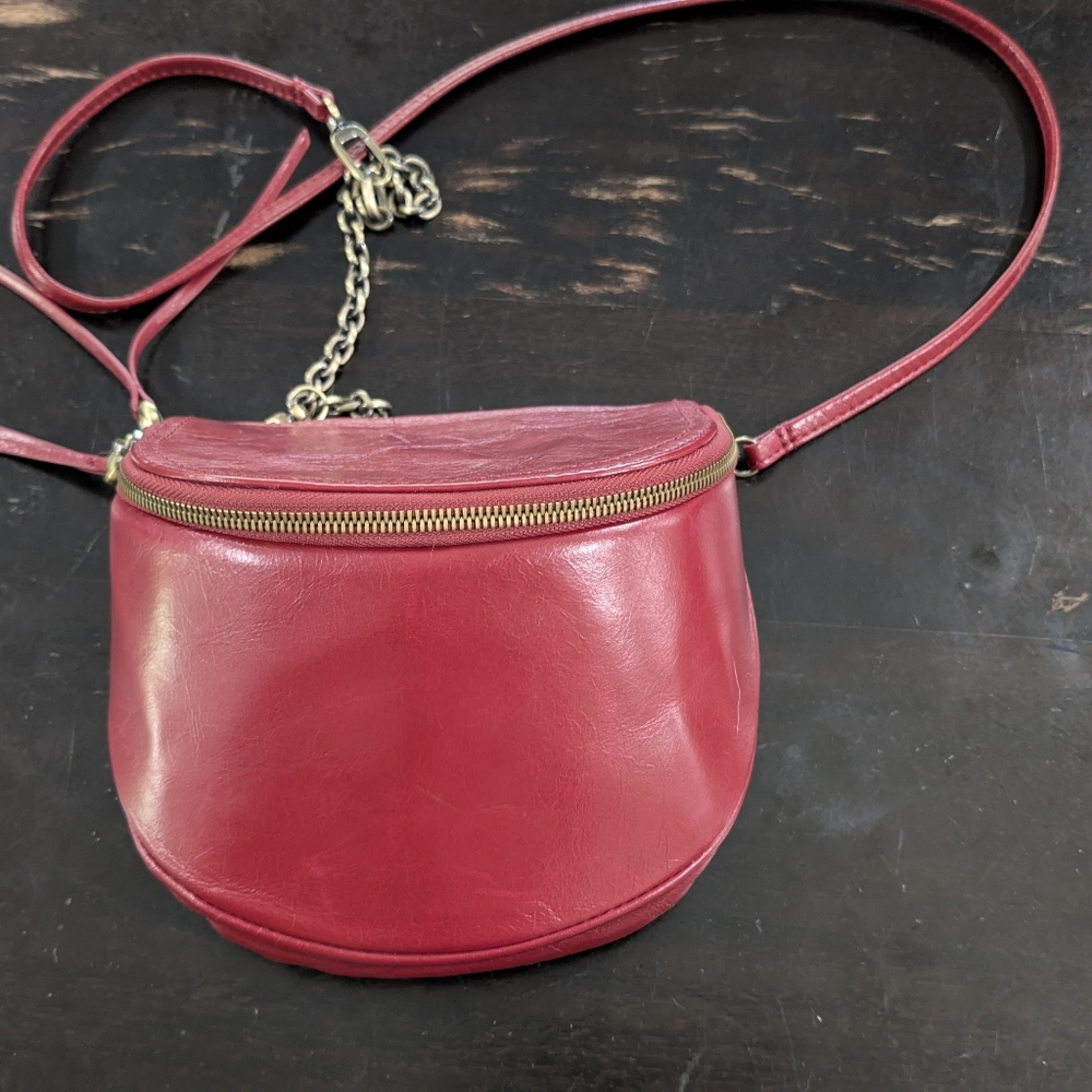 HOBO Red Foster Crossbody